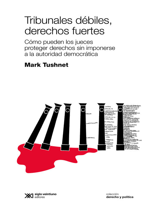 Title details for Tribunales débiles, derechos fuertes by Mark Tushnet - Available